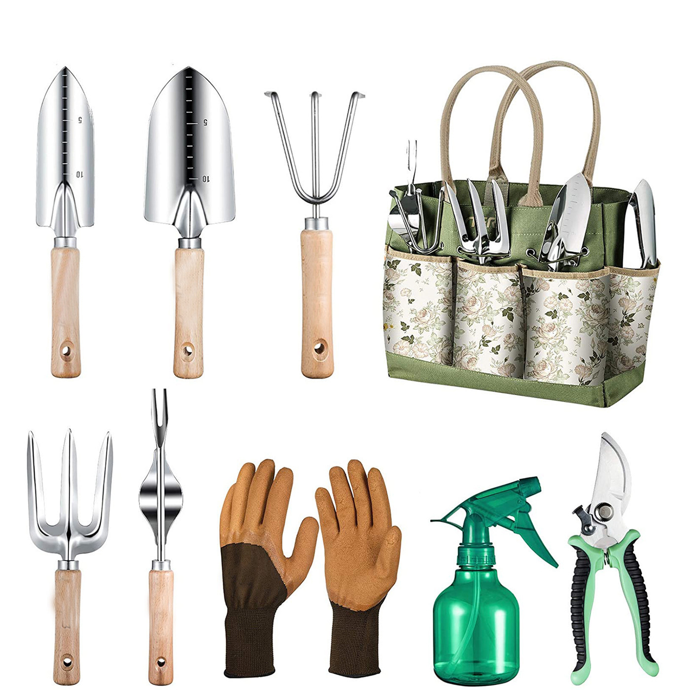 Gardening Tools Hand - Conjunto de ferramentas de jardinagem de