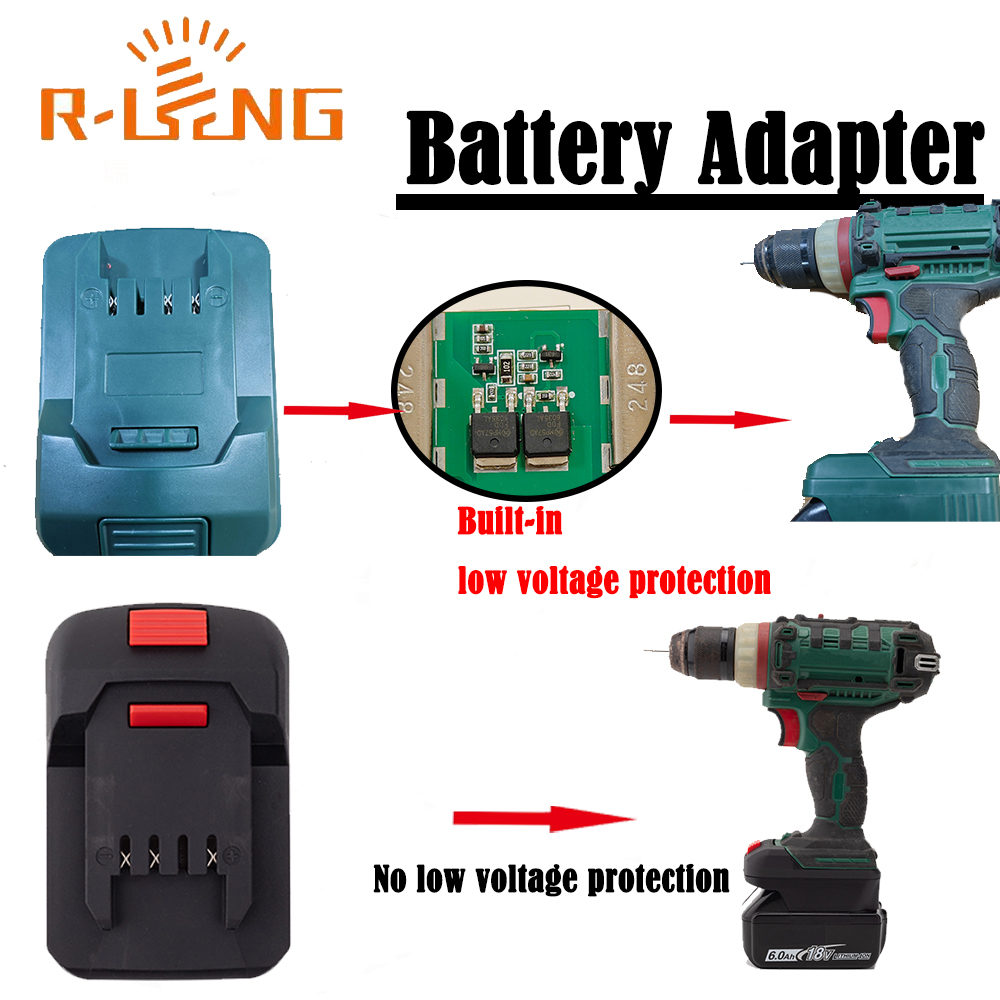 Gardening Tools Lidl - Adaptador Conversor para Makita 18V Lithium