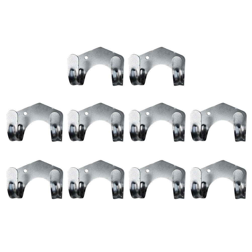 Gardening Tools Heavy Duty - 10 Peças Ganchos Duplos de Ferro