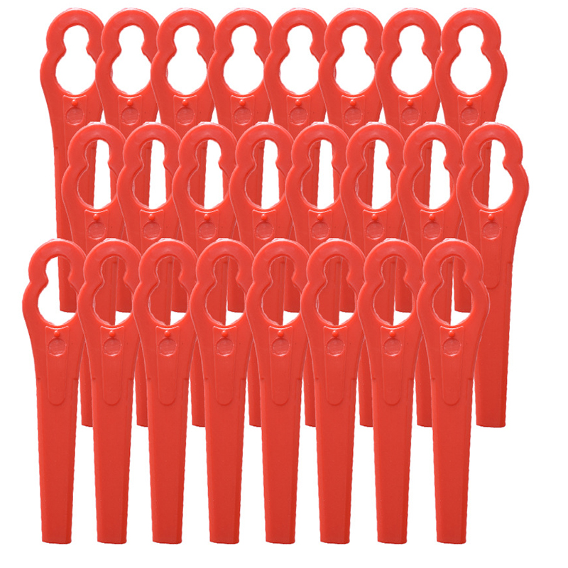 Gardening Tools Lidl - Lâminas de substituição de plástico vermelho,
