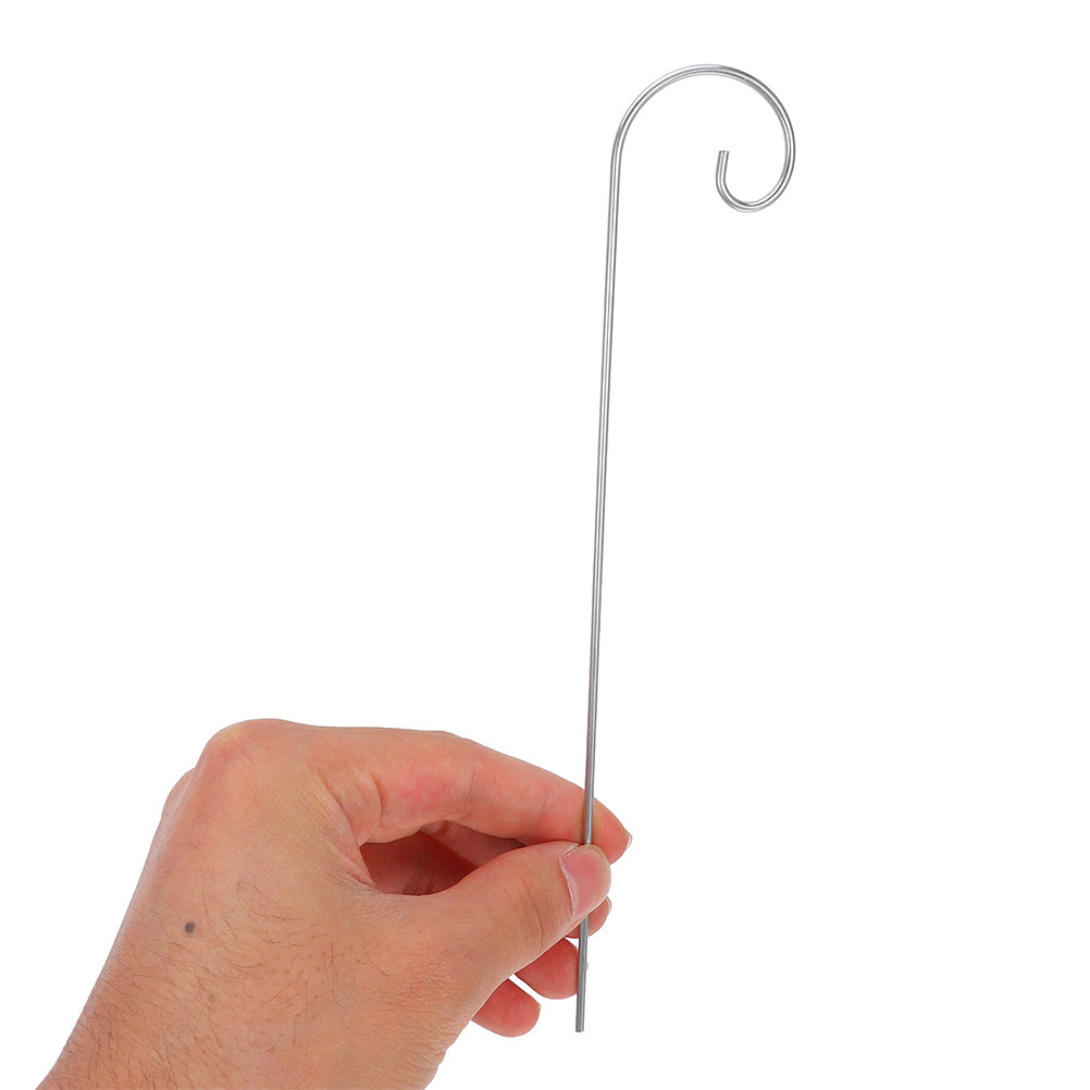 Plant Support Stake - 10 Peças de Ganchos de Metal