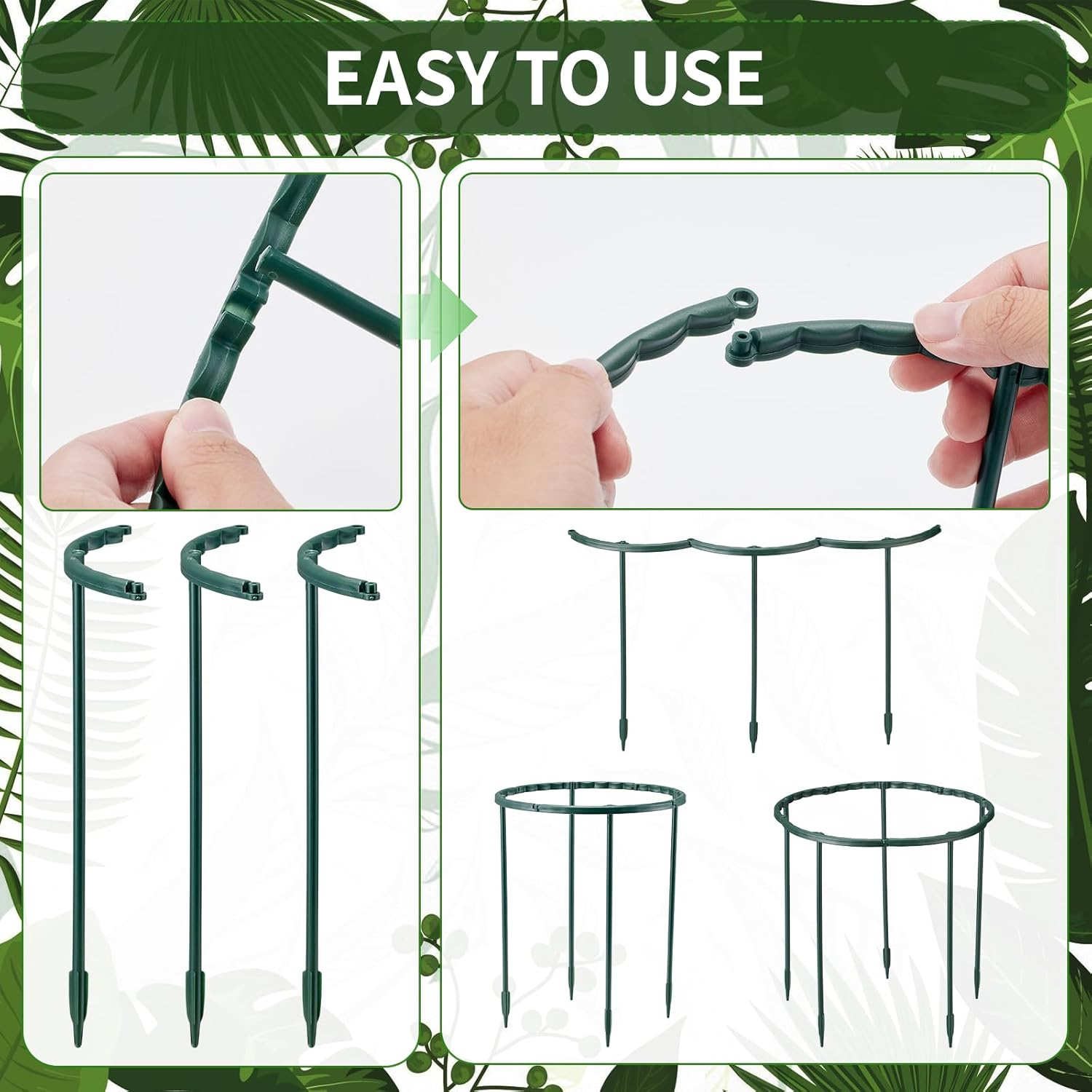 1/16 Peças Estaca de Suporte p - Plant Support Stake avaliação e preço
