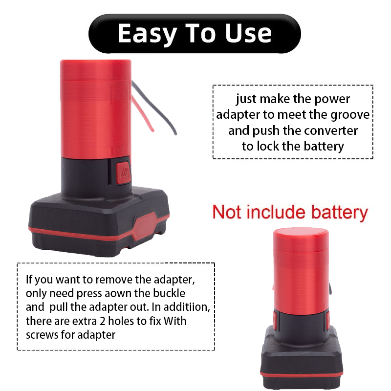 Adaptador DIY para Bateria Li- - Gardening Tools Lidl avaliação e preço