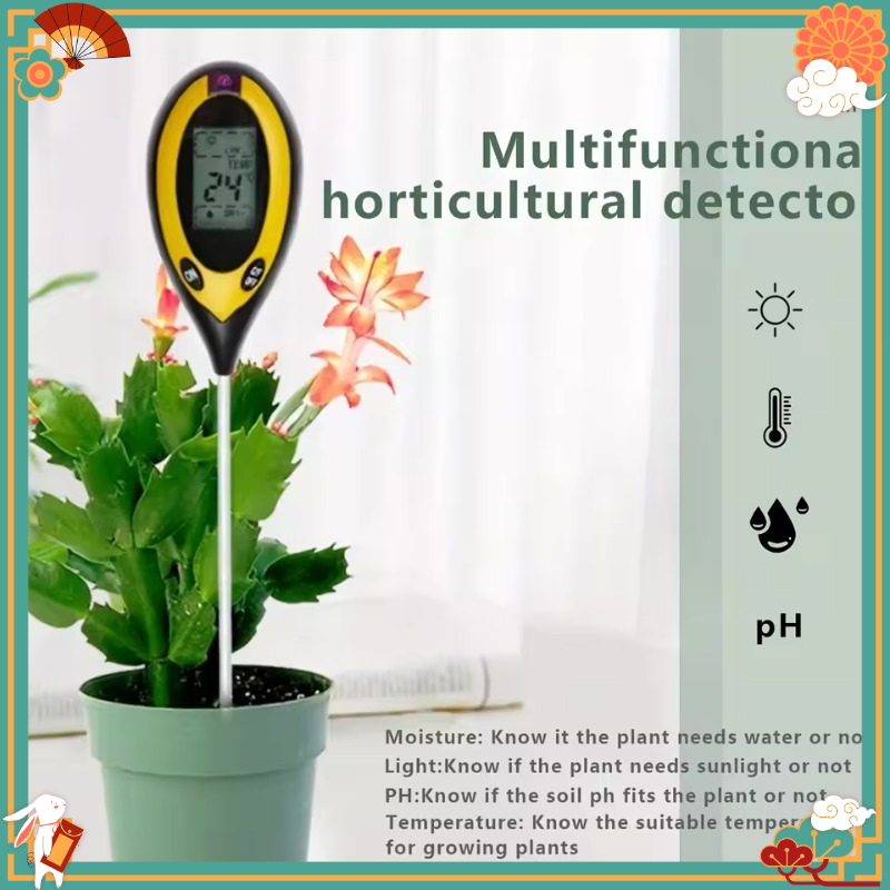 Medidor de pH do solo multifun - Gardening Tools And Uses avaliação e preço