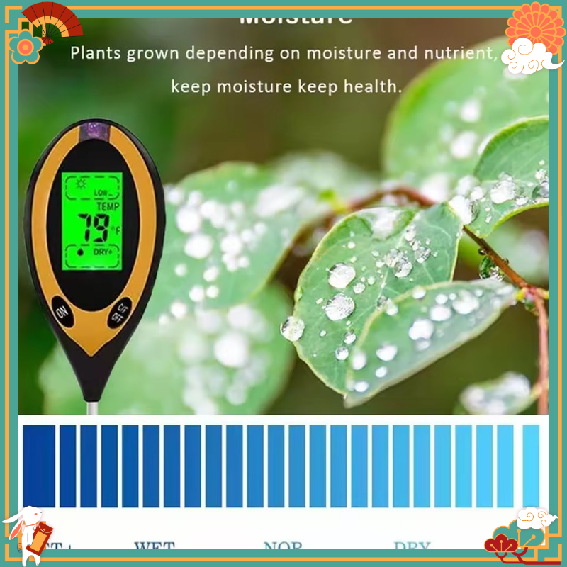 Medidor de pH do solo multifun - Gardening Tools And Uses avaliação e preço