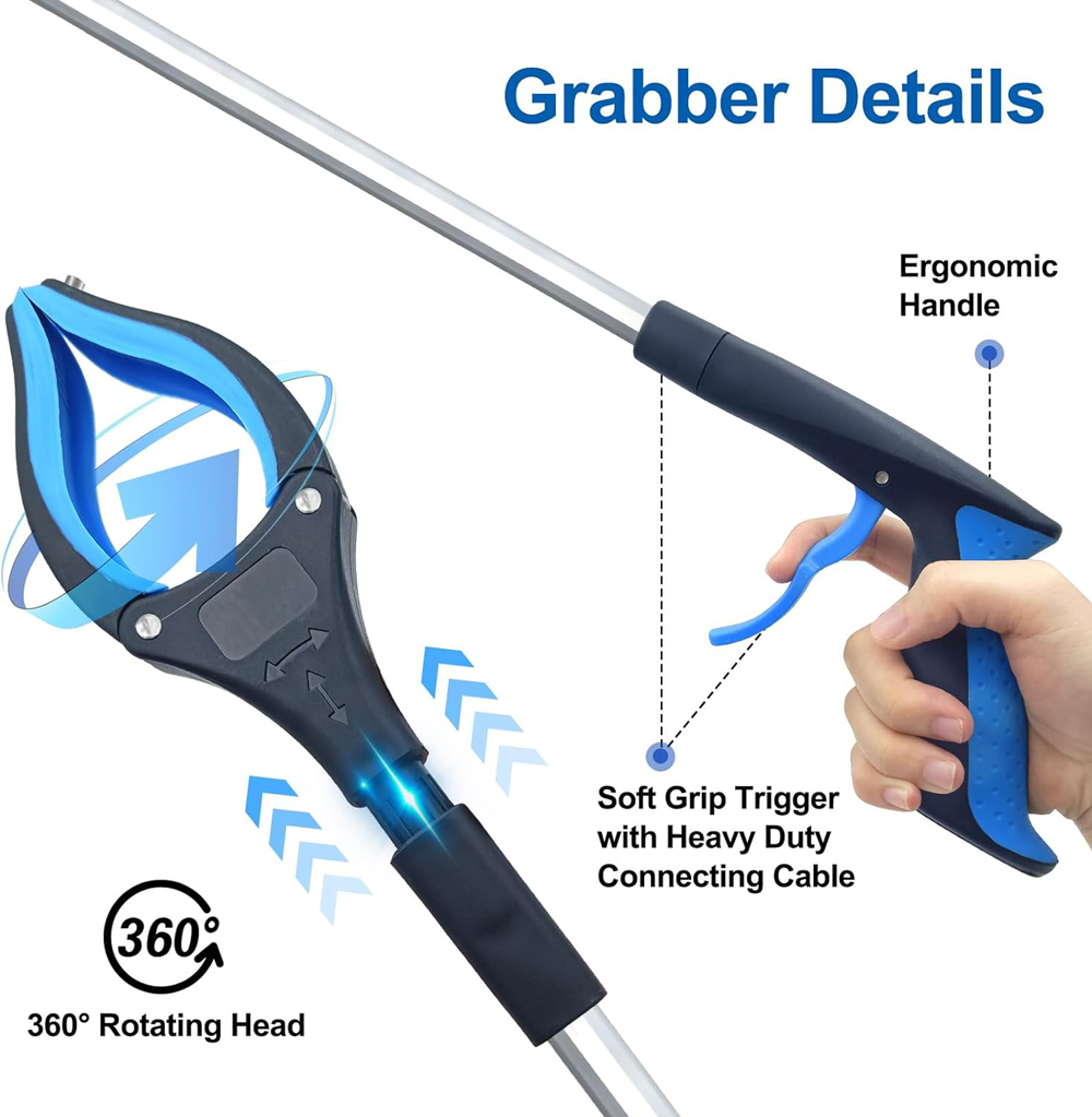 Pinça Extensora Dobrável Portá - Gardening Tools For Elderly avaliação e preço