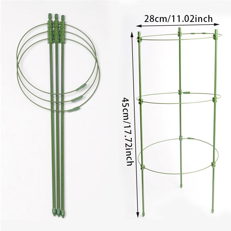 1/3/9 Peças/conjunto Suporte p - Plant Support Stake avaliação e preço