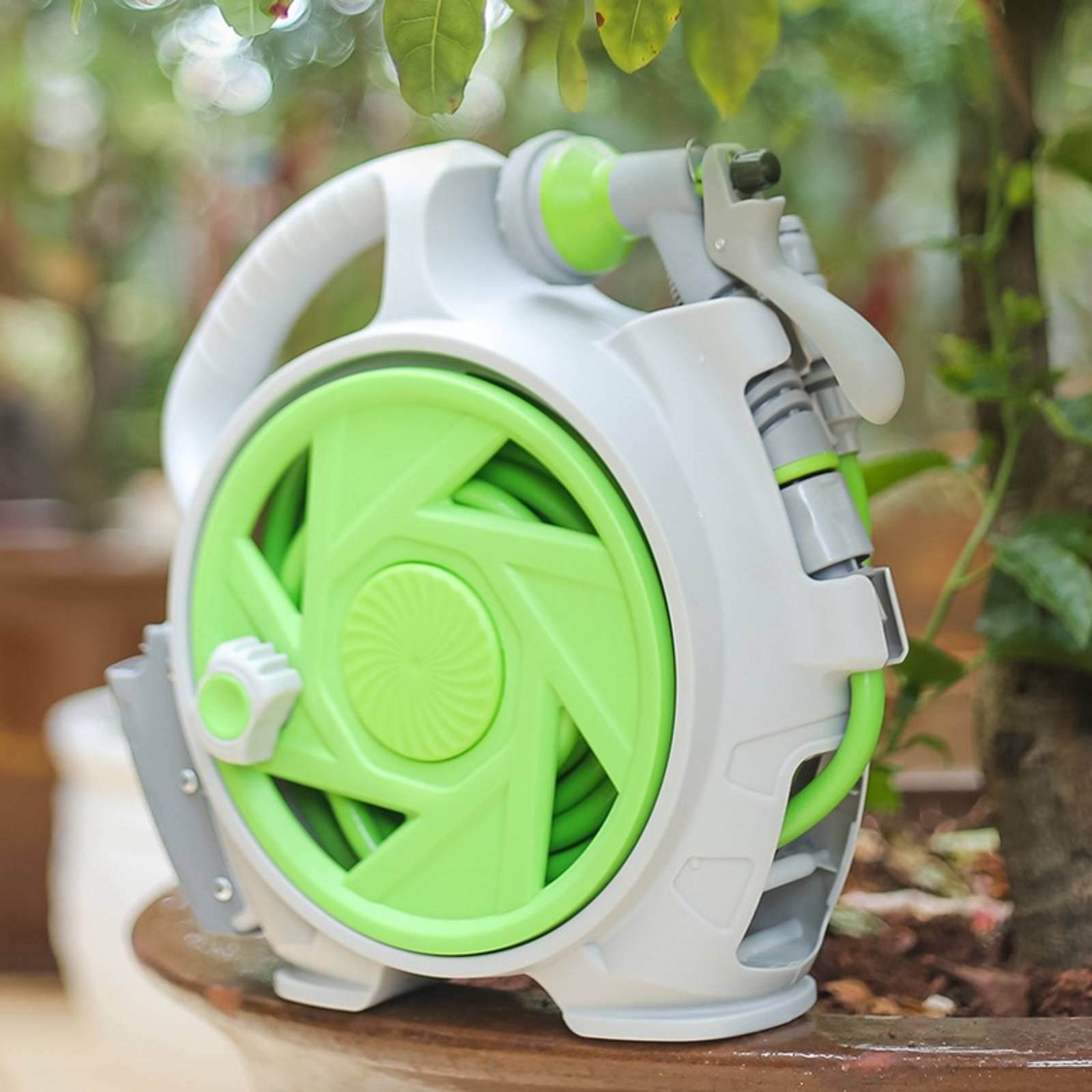 Carretel de Mangueira Portátil - Gardening Tools Hand avaliação e preço