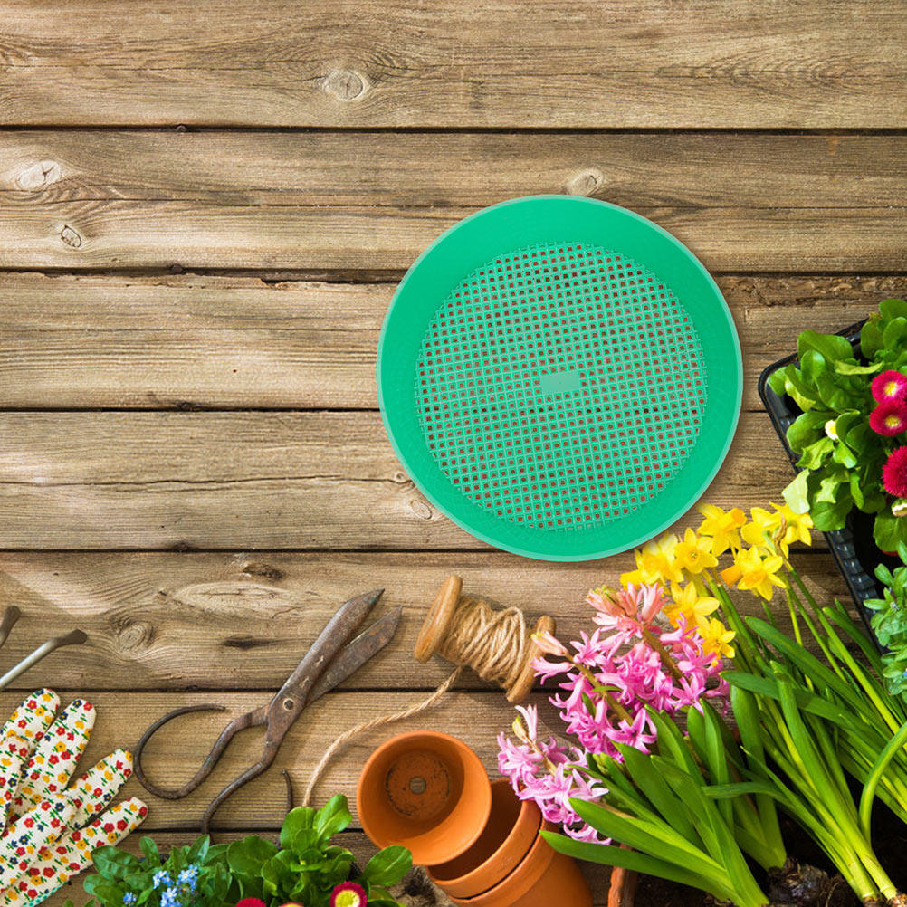4 Peças Peneira de Solo para J - Gardening Tools Heavy Duty avaliação e preço