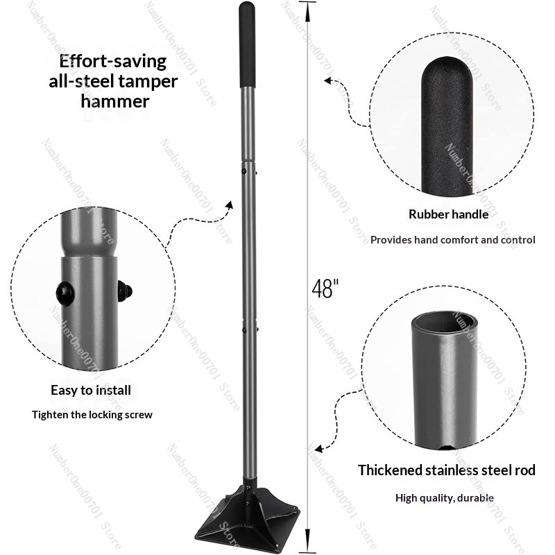 Compactador de Solo de Aço Des - Gardening Tools And Uses avaliação e preço