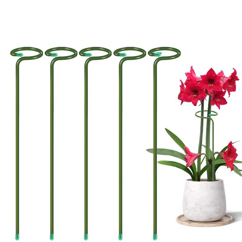 1-10 pçs metal único haste pla - Plant Support Stake avaliação e preço