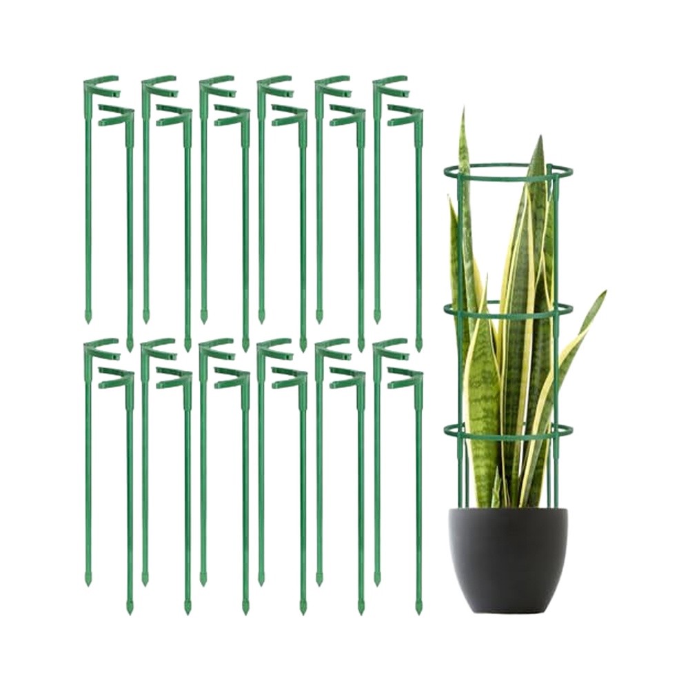 24 peças de estacas empilhávei - Plant Support Stake avaliação e preço