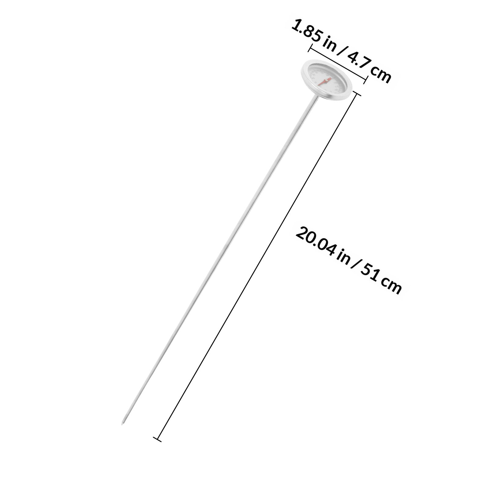 Termômetro de Compostagem em A - Gardening Tools Long avaliação e preço