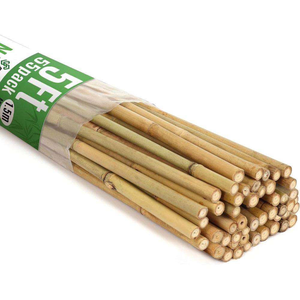 Conjunto de 55 Estacas de Bamb - Plant Support Stake avaliação e preço